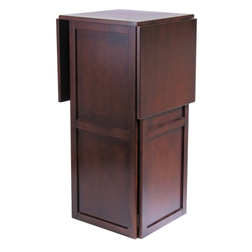 Newport Expandable Entertainment Wine Bar, Walnut