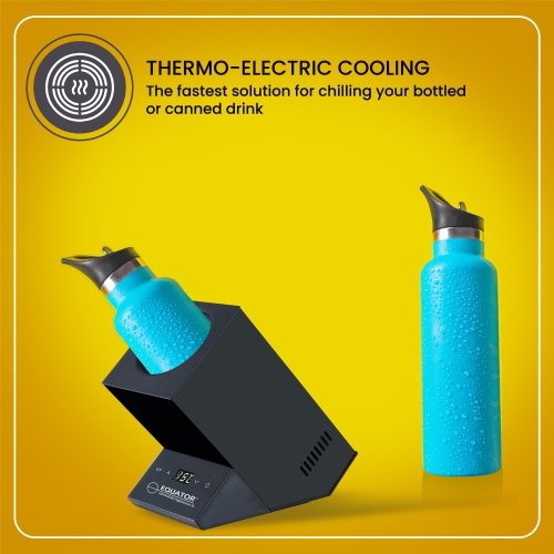 Equator Single Bottle Chiller Wine-Champagne-Water 110V AC/12V DC