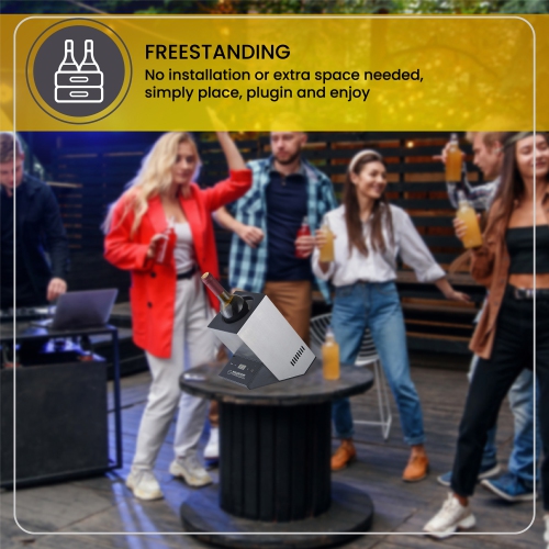 Equator Single Bottle Chiller Wine-Champagne-Water 110V AC/12V DC