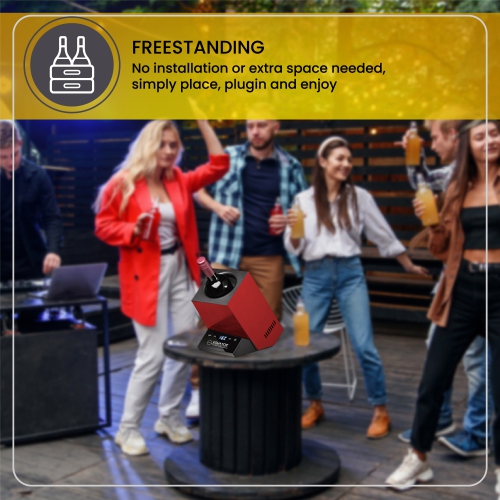 Equator Single Bottle Chiller Wine-Champagne-Water 110V AC/12V DC