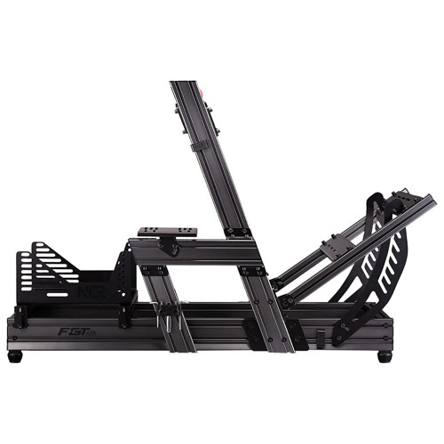 Next Level Racing F-GT Elite Formula & GT Aluminum Profile Simulator Cockpit - Front & Side Mount