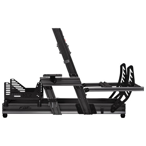 Next Level Racing F-GT Elite Formula & GT Aluminum Profile Simulator Cockpit - Front & Side Mount