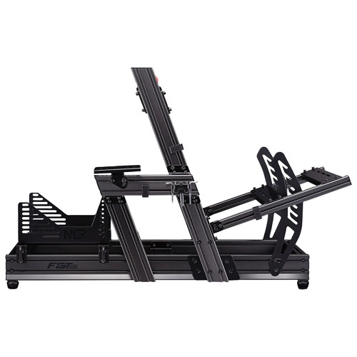 Next Level Racing F-GT Elite Formula & GT Aluminum Profile Simulator Cockpit - Front & Side Mount