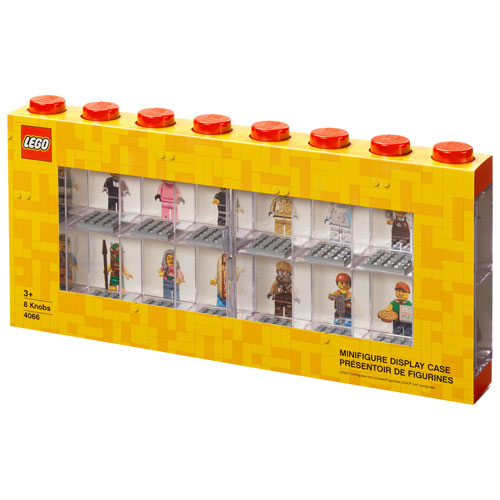 LEGO 16 Minifigure Display Case - Red