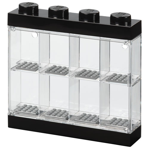LEGO 8 Minifigure Display Case - Black (40650003)