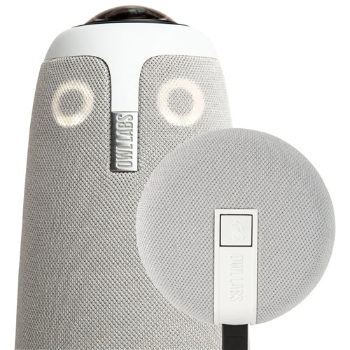Microphone d'extension pour Meeting Owl 3 d'Owl Labs - Blanc