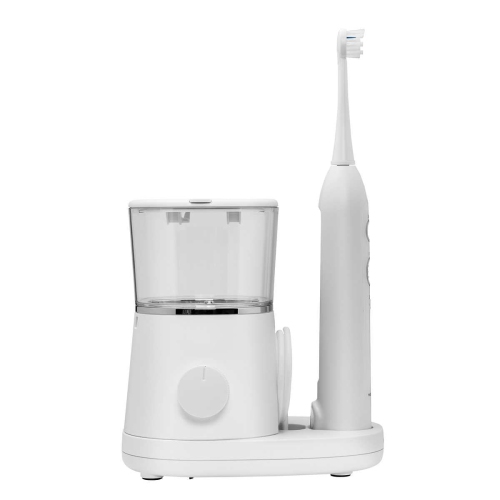 Waterpik Sonic-Fusion 2.0 Brush + Floss Electric Toothbrush with 1 base + 1 handle + 8 brush heads & covers + 1 travel..