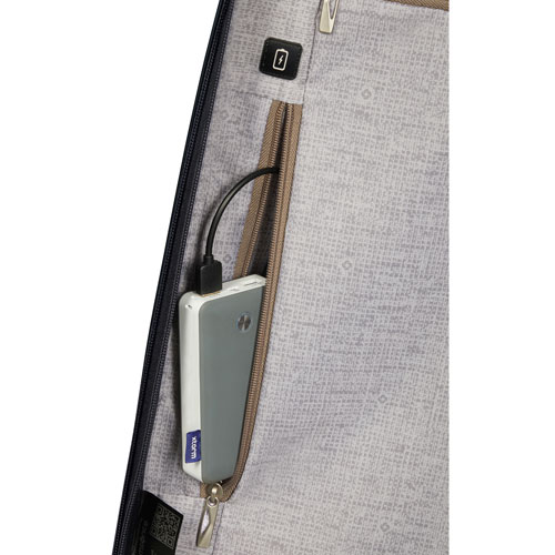 Valise de cabine rigide de 20,3 po extensible C-Lite de Samsonite - Noir