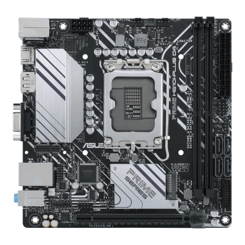 Carte mère PRIME H610I-PLUS CSM Mini-ITX d'ASUS – jeu de puces LGA 1700, DDR4, H610 d'Intel