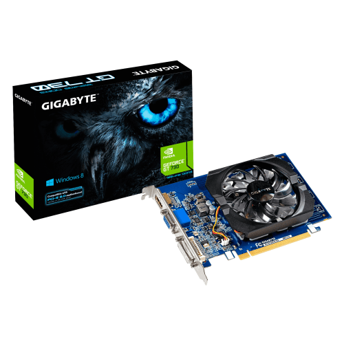 Gigabyte GeForce GT 730 2GB DDR3 902MHz ATX Black Graphics Card
