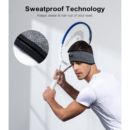 Dolaer Sleep Headphones Bluetooth Headband, Cozy Band Wireless Headphones,Sleeping Headphones with Stereo Speakers-Cool Tech Gifts for Men