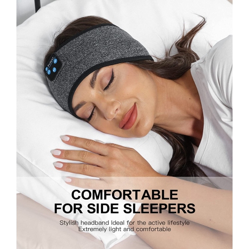 Dolaer Sleep Headphones Bluetooth Headband, Cozy Band Wireless Headphones,Sleeping Headphones with Stereo Speakers-Cool Tech Gifts for Men