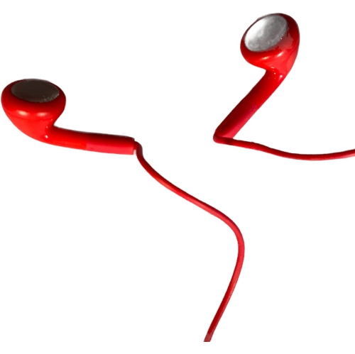 Dolaer – Écouteurs boutons rouges 3 x 3,5 mm avec microphone