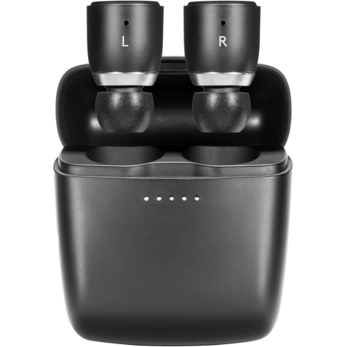 Dolaer Melomania 1 Earbuds Pair, True Wireless Bluetooth 5.0, Hi-Fi Sound, in-Ear Stereo Earphones with Portable Charging Case (Black)