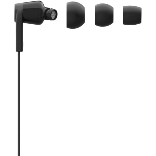 Dolaer – Écouteurs-boutons USB-C avec commande de microphone – P, M et G, noir