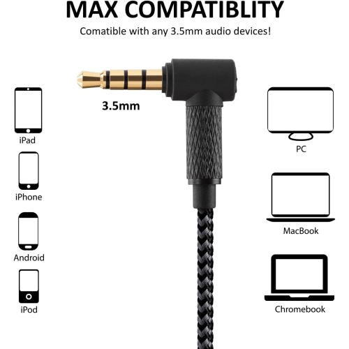 Headphones-Microphone, NOVA Wired Earbuds with Microphone 5