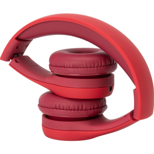 Écouteurs pour enfants Dolaer Play+ avec limitation du volume pour les tout-petits - Rouge