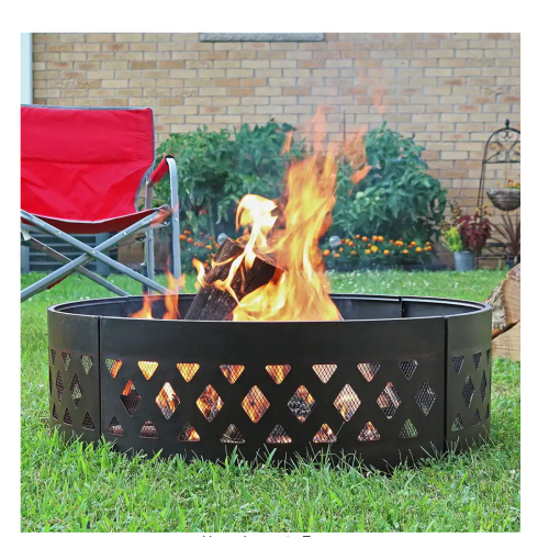 Sunnydaze Decor 30 in Round Campire Ring - KF-CCR36