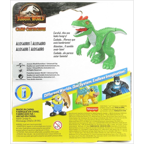 Fisher-Price Imaginext Jurassic World Camp Cretaceous Allosaurus Figure