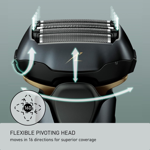 Panasonic 5-Blade Wet/Dry Shaver with Cleaning/Charging Station-Open Box