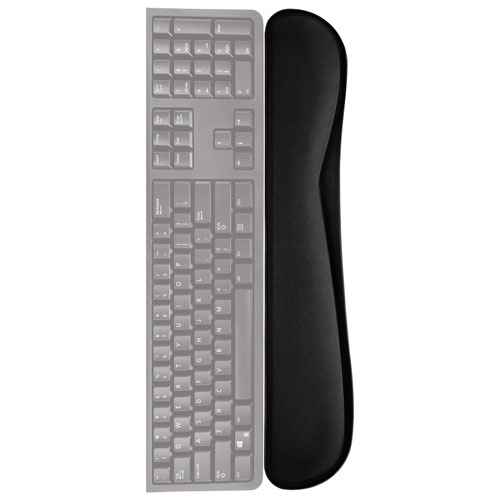 Insignia Memory Foam Wrist Rest - 46.2cm (18.2in) - Black