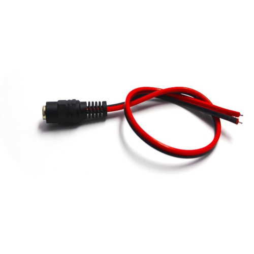 ISTAR 18AWG DC Power Pigtail Cable 12V 5A Male & Female Plug Adapter for CCTV Home Security Surveillance Camera DC Extension Cord Power