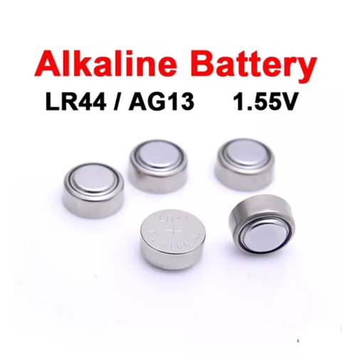 ISATR Longue durée et étanche, pile bouton alcaline haute capacité 1,5 V LR44 LR44 pour thermomètre numérique ornement aide auditive montre LED