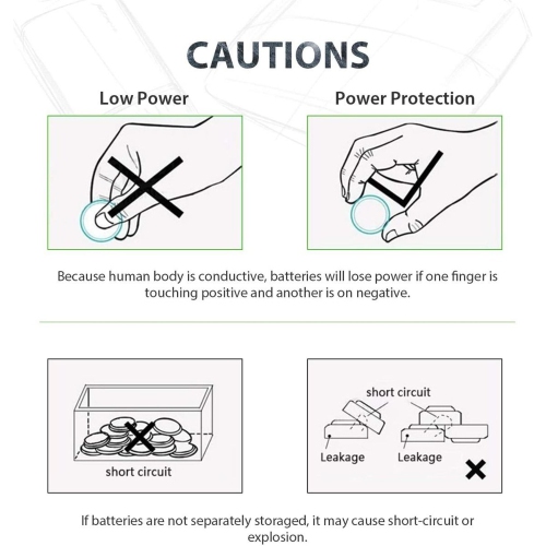 ISATR Longue durée et étanche, pile bouton alcaline haute capacité 1,5 V LR44 LR44 pour thermomètre numérique ornement aide auditive montre LED