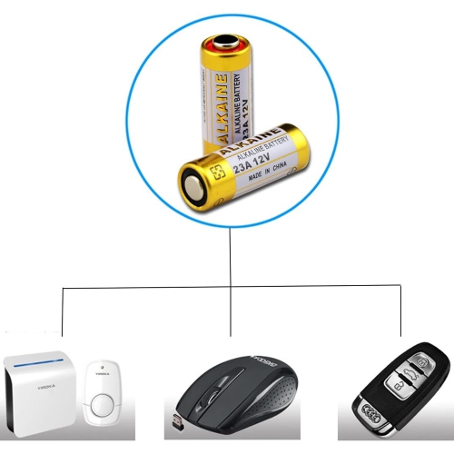 ISTAR 5Pcs Super Alkaline Battery 27A 12v Ultra Long-Lasting, Leak-Proof Maximum Power