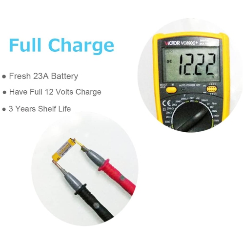 ISTAR 5Pcs Super Alkaline Battery 27A 12v Ultra Long-Lasting, Leak-Proof Maximum Power