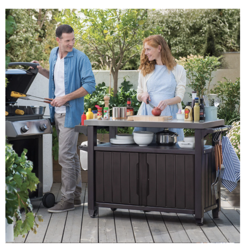 Keter unity xl outlet bbq table