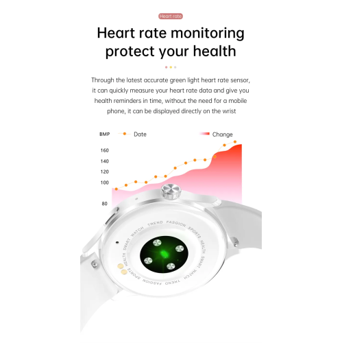 ISPEKTRUM iS-GT3 Smart Watch, 1.32" HD Screen Bluetooth Calls & Text, Multiple Sports Mode Fitness Tracker Heart Rate & BP Monitor Works with Android