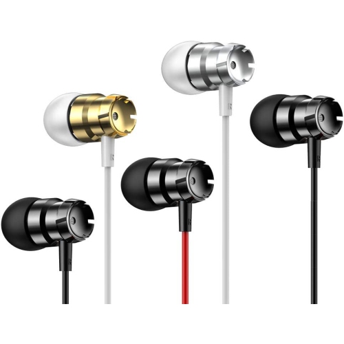 Dolaer 4326546074 Headphones Wholesale 5 in-Ear Mic 3.5mm Electronics Wired Headphones (Earphones/Earbuds/Headset), MP3 Walkman(5 Colors)