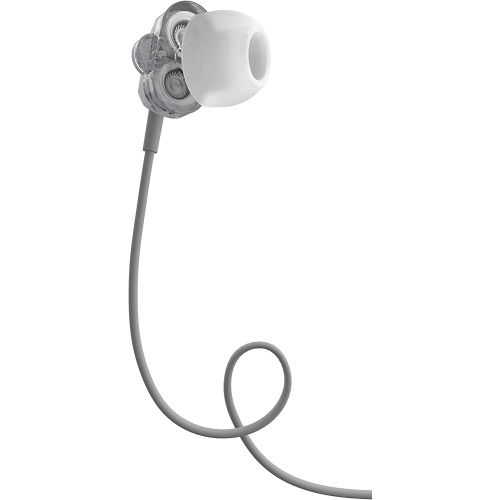 Dual Driver Bluetooth Earbuds - Grey