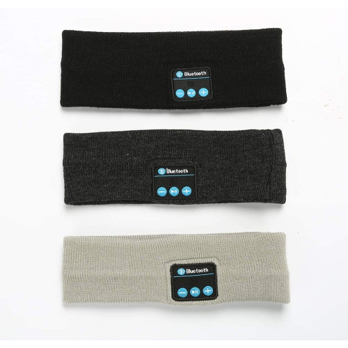 Dolaer Bluetooth Sports Headband Headphones with Ultra-Thin HD Stereo Speakers Perfect for Sleeping,Workout,Jogging,Yoga,Insomnia, Air Travel, Meditation, Dark Gray