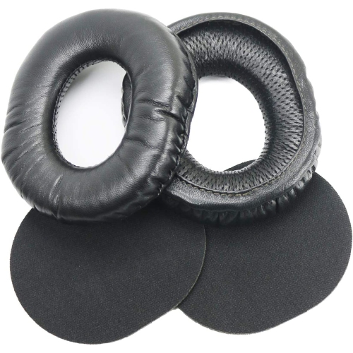 Dolaer Replacement Earpads Compatible with Audio Technica ATH-M50x, ATH-M40x, M50S, M20x, M30x, ATH-SX1 Headphones Sheepskin Leather Memory Foam Ear Cushions