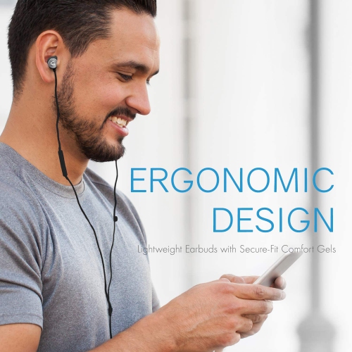 Dolaer USB-C UltraBuds High Fidelity Earbuds, Black