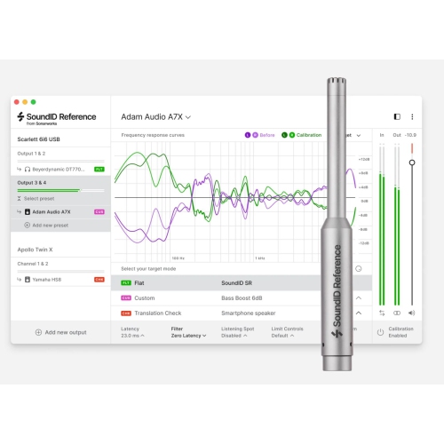 Sonarworks SoundID Reference Speakers & HP with Microphone