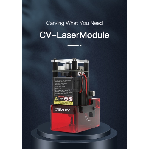 Creality Ender-3 S1/S1 Pro – Module de laser CV 24 V 1,6 W.