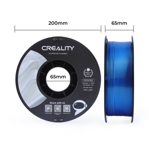 Imprimante 3d filament pla bleu soie 1.75 mm 1kg imprimante 3d fil