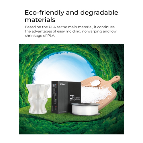 Creality CR-SILK PLA 3D Printer Filament 1.75 mm, 1 KG Spool