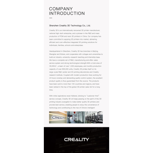 Creality – Filament d’imprimante 3D CR-PLA, 1.75 mm, bobine de 1 KG