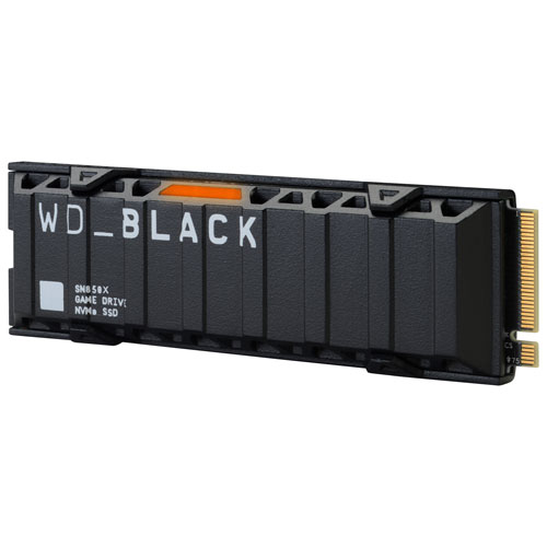 WD SN850X 2TB Internal SSD PCIe Gen 4 x4 NVMe with Heatsink for PS5 & Desktops