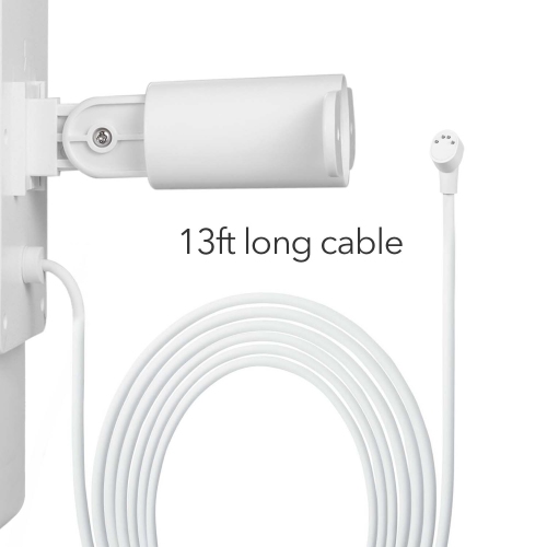 Wasserstein Premium Solar Panel for Google Nest Cam with 3.5W Solar Power - Made for Google Nest