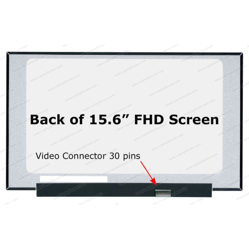 Replacement Screen for Lenovo N156HCG-EN1 Rev.C1 LCD 15.6" LED 1920x1080 FHD Display by Laptopking with bracket