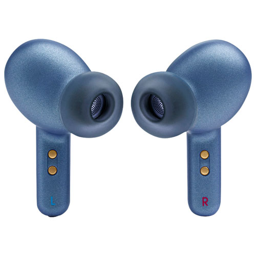 Écouteurs boutons 100 % sans fil à suppression du bruit Live Pro 2 de JBL - Bleu