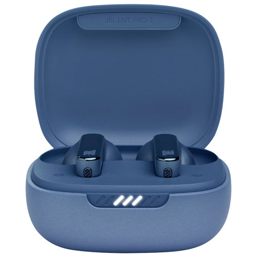 Écouteurs boutons 100 % sans fil à suppression du bruit Live Pro 2 de JBL - Bleu