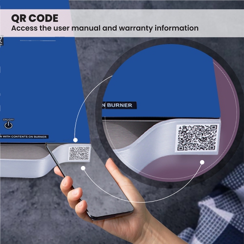 Equator 11" Portable One-Burner Induction Cooktop LIGHT Aluminum Handle 110V