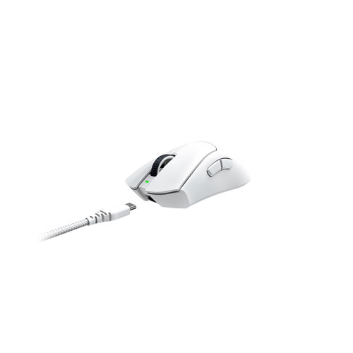 Razer DeathAdder V3 Pro 30000 DPI Wireless Gaming Mouse - White