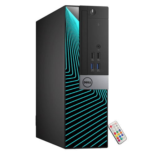 Dell OptiPlex Small Form Factor Desktop - Intel Core i7, 16GB Memory, 256GB SSD, Win 11 Pro, RGB by DELL - Refurbished condition - Image 2